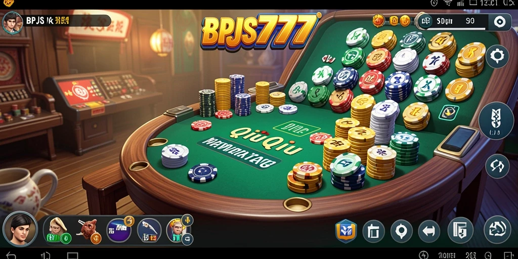 Tampilan gameplay QiuQiu yang menarik di BPJS777.