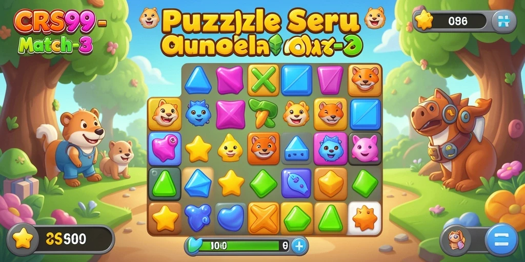 Tampilan menarik dari gameplay CRS99 yang menyenangkan.