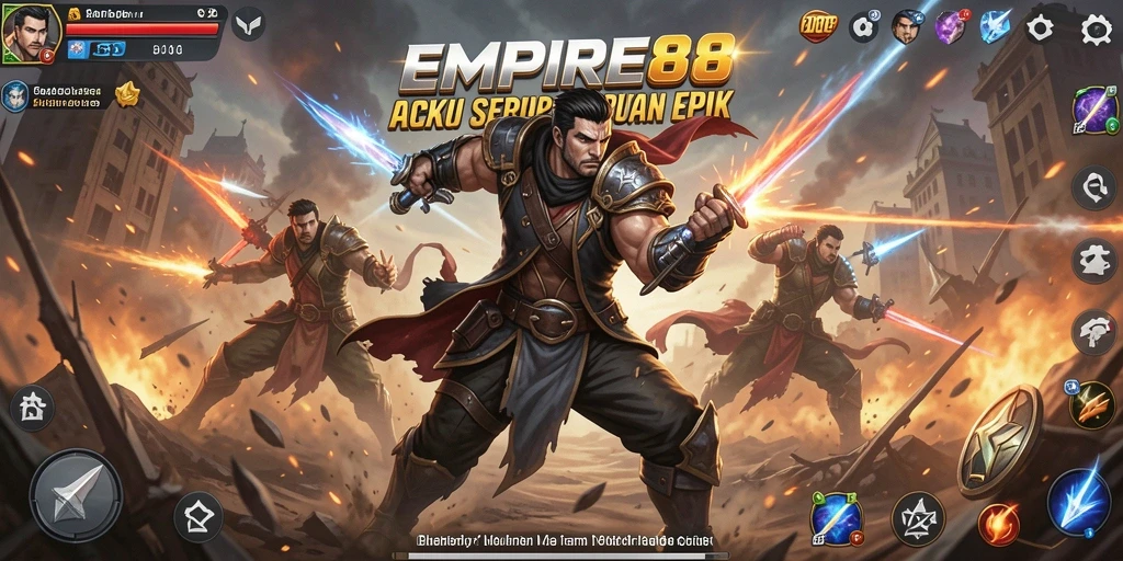 Tampilan gameplay epik dari EMPIRE88 dengan pertarungan yang mendebarkan.