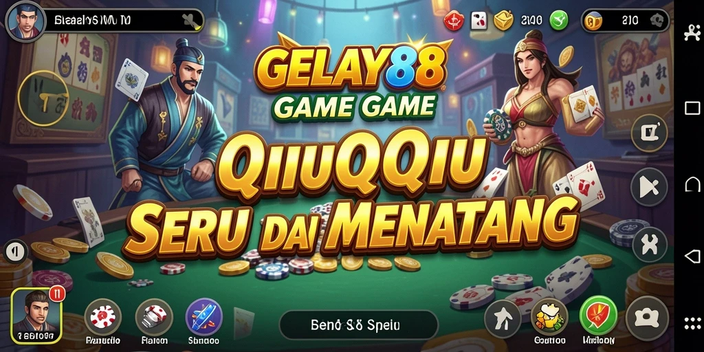 Screenshot gameplay GELAY88 yang menunjukkan aksi QiuQiu yang menarik.