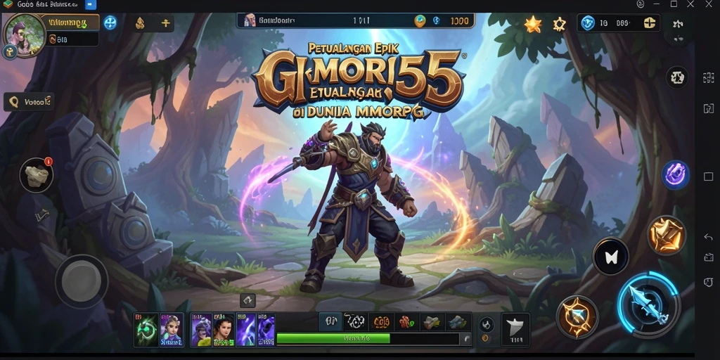 Tampilan gameplay epik di <strong>GOAL55</strong> dengan pertarungan mendebarkan.