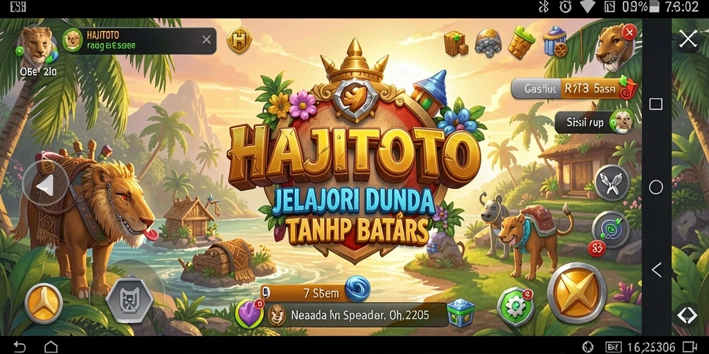 Tampilan gameplay yang menarik dari dunia Open World di HAJITOTO.