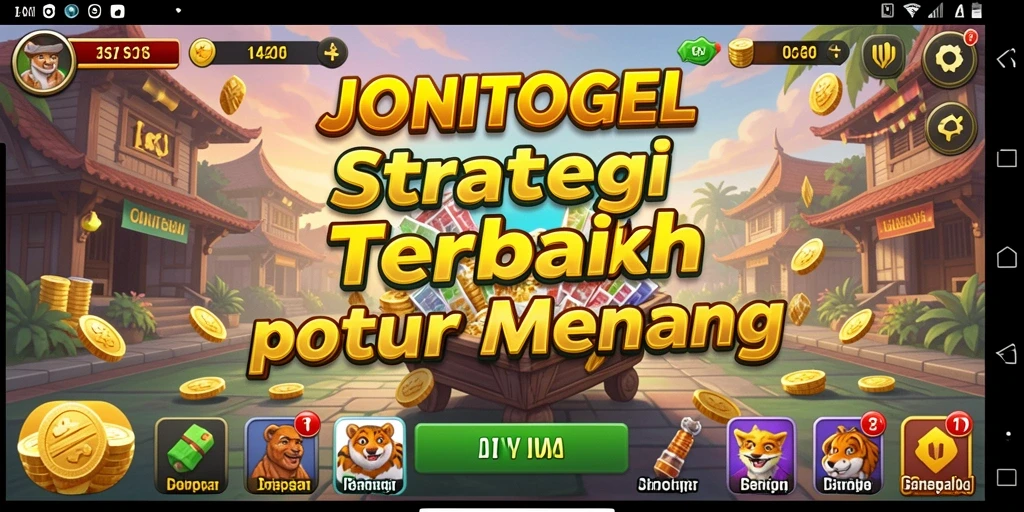 Screenshot gameplay JONITOGEL menampilkan momen strategi yang mendebarkan.