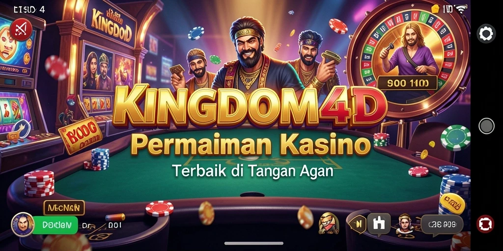 Tampilan menarik dari gameplay KINGDOM4D yang mendebarkan.
