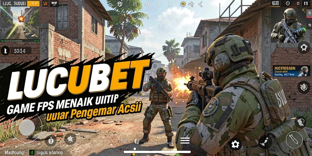 Tampilan gameplay seru di LUCUBET dengan aksi tembak-menembak yang intens.