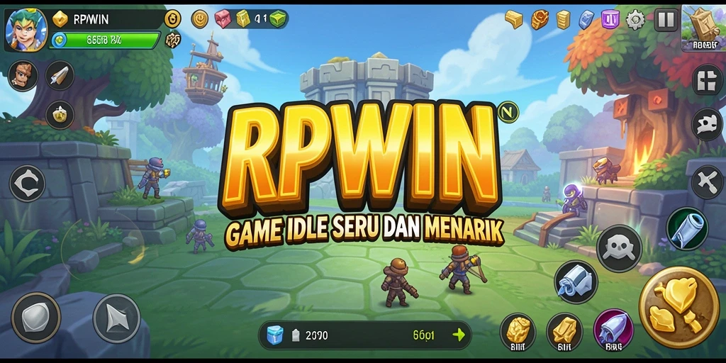 Tampilan gameplay RPWIN yang menawan dan menarik perhatian.