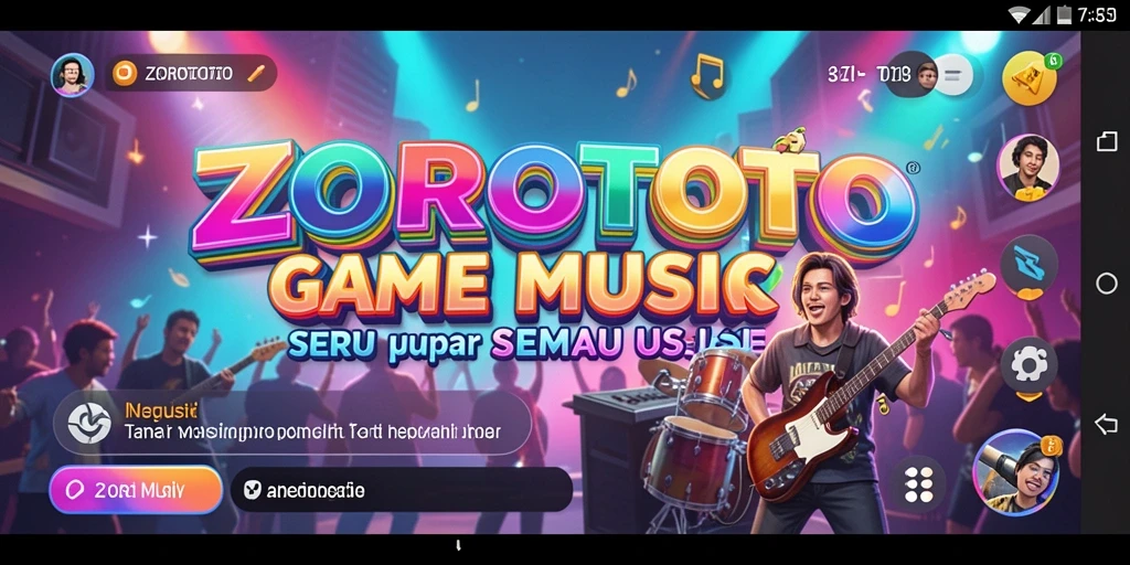 Tampilan gameplay ZOROTOTO yang menarik dan interaktif.