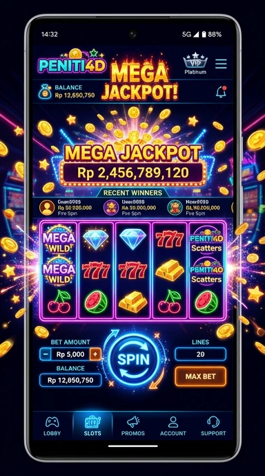 Pengguna dapat melihat berbagai kategori aplikasi di peniti4d dengan jelas.